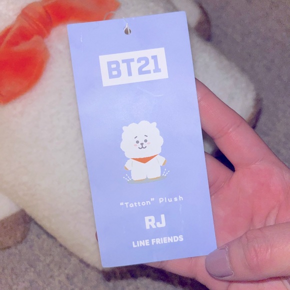 RJ Tattoon Large Plush - Picture 2 of 3